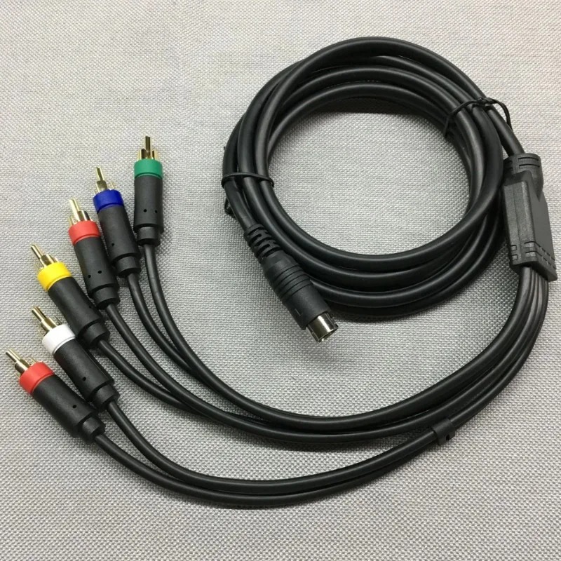 Retro Gaming Cable - Do SEGA Saturn RGB/RGBS RCA Kabel