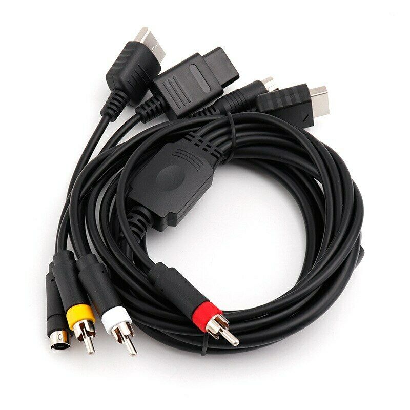 Retro Gaming Cable - Kabel Multi-in-1 AV S-Video do konsoli