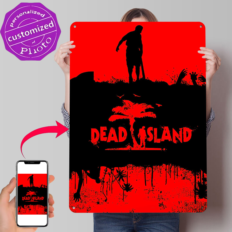 Personalizowany metalowy plaka – Retro Gaming Island recenzja i cena