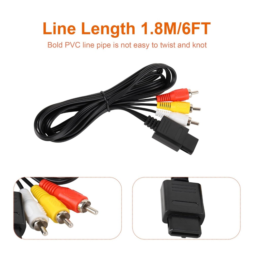 N64/Gamecube/SNES/SFC wysokiej – Retro Gaming Cable recenzja i cena