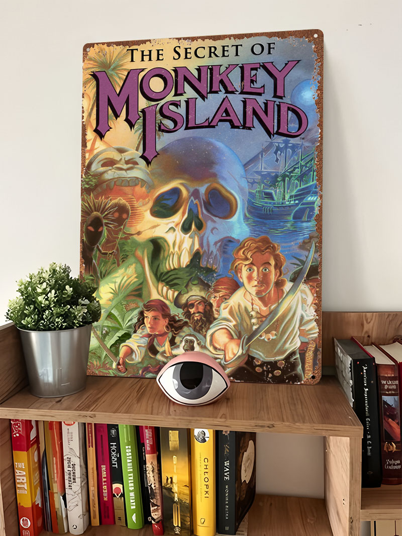Secret Of Monkey Island Plakat – Retro Gaming Island recenzja i cena