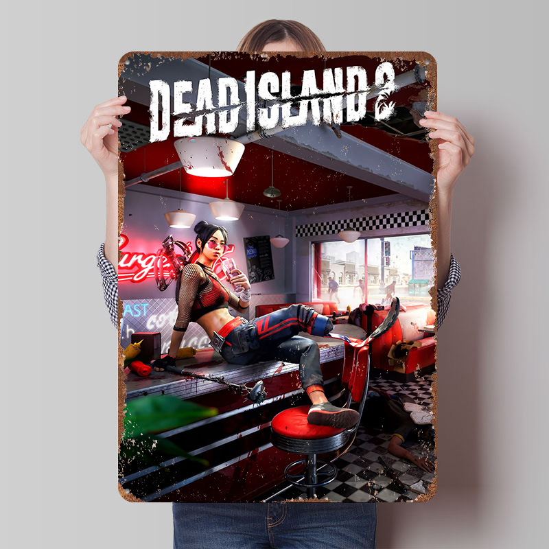 Plakat z grafiką z gry Dead Is – Retro Gaming Island recenzja i cena