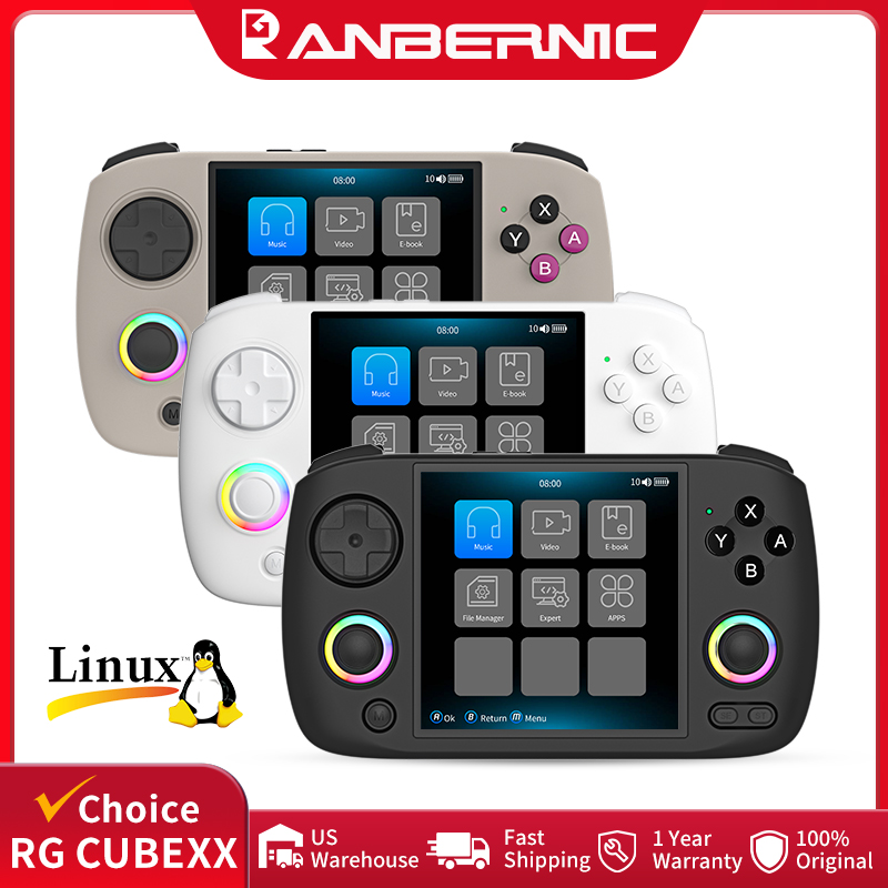 ANBERNIC RG CubeXX Przenośna K – Retro Gaming Kiosk recenzja i cena