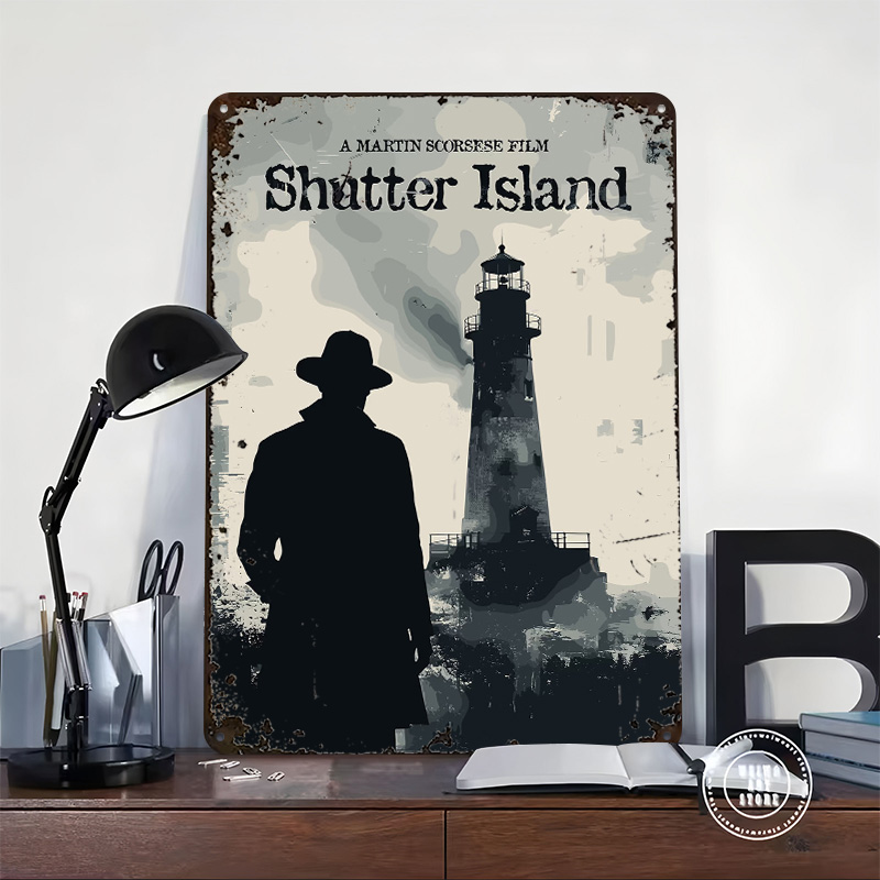 Plakat filmowy Shutter Island, – Retro Gaming Island recenzja i cena